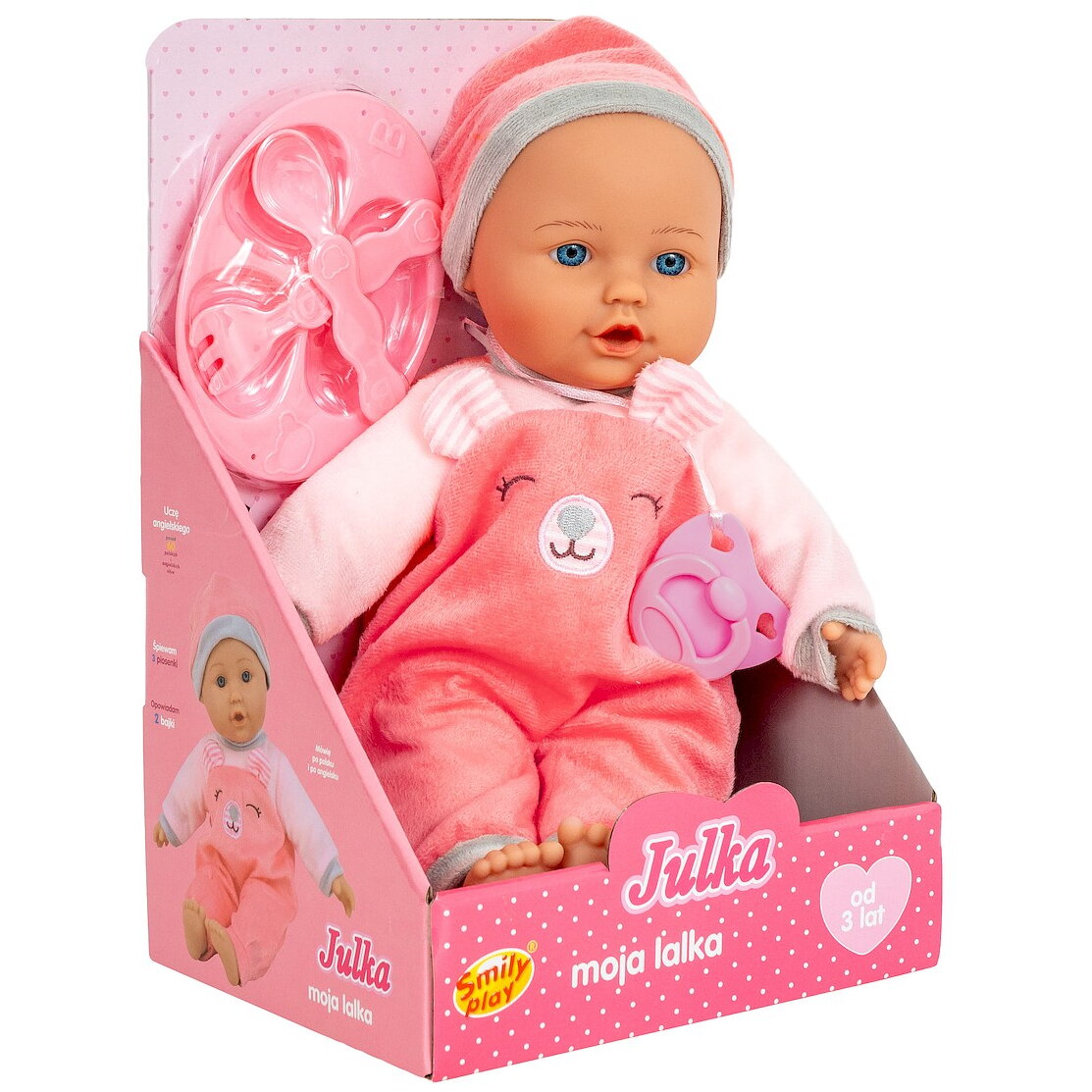 Papusa Julka with accessories