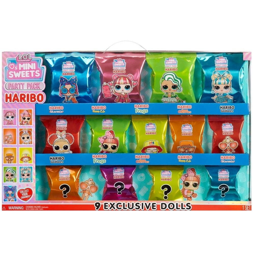 Papusa LOL Surprise Loves Mini Sweets X HARIBO Party Pack
