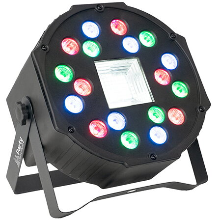 PAR LED CU STROBOSCOP 18 LED X 0.75W