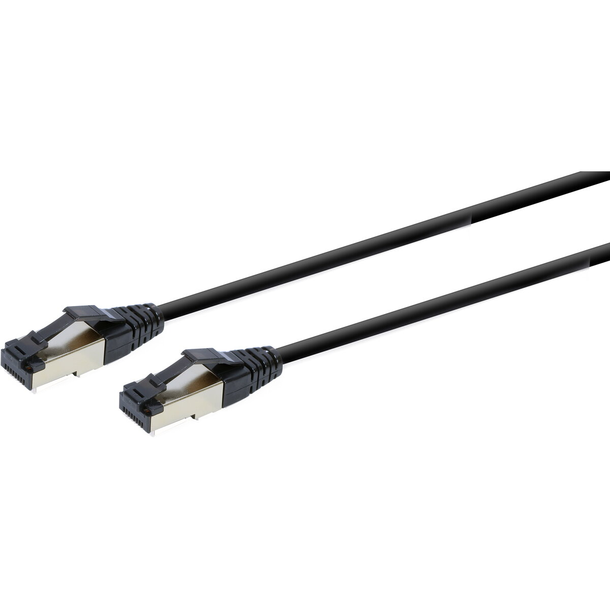 Patchcord PP8-LSZHCU-BK-1.5M S/FTP Cat. 8 LSZH black 1.5m