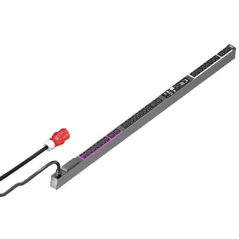 PDU metered  RCM 16A/3P 24 x C13 + 6 X C19