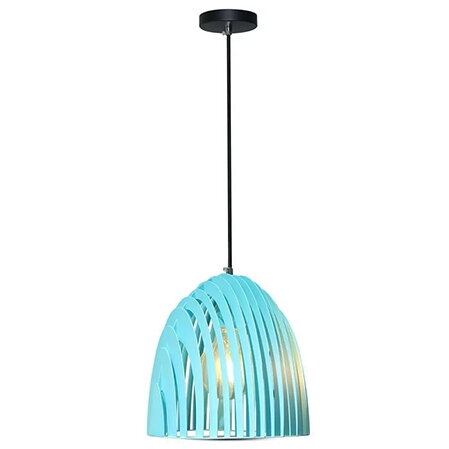 PENDUL TAVAN SOCLU E27 - ALBASTRU