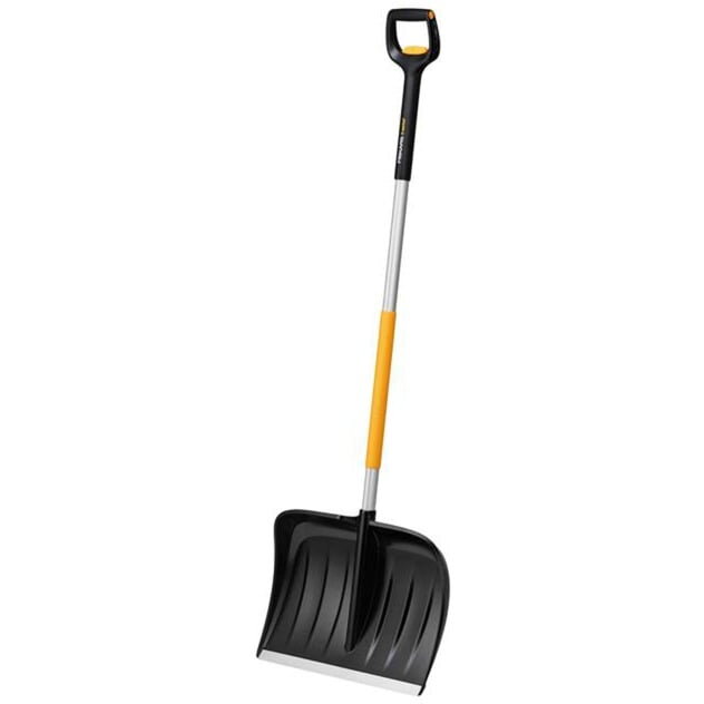 X-series telescopic snow plow, snow shovel (black/yellow, 53cm)