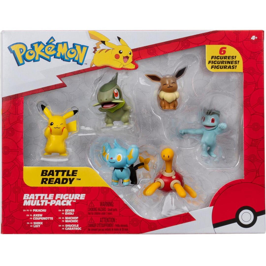 Pokemon Battle Figures 6-Pak Series 8, figurines