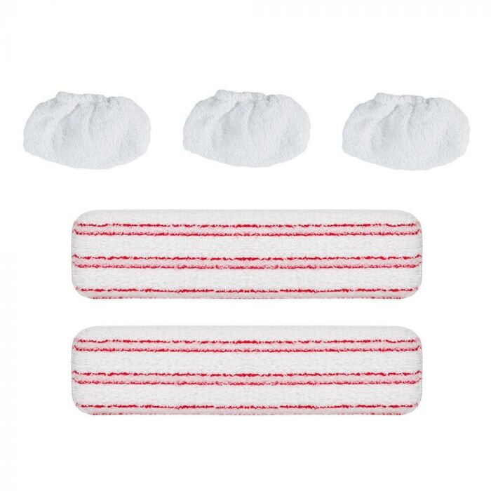 Polti PAEU0324 Vaporetto Kit of 2 Cloths and 3 Sockettes