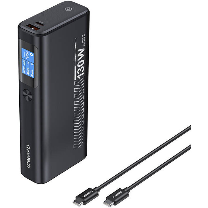 Power Bank Choetech B702 20000mAh PD100W 2C1A (Grey)