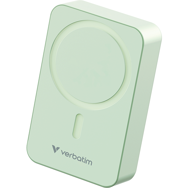 Power Bank Verbatim 20000mAh C'n'G Essential GreenMagSafe/PD 3.0, QC 3.0, Apple 2.4A, BC1.2, DCP,AFC