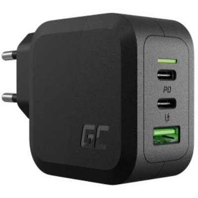 PowerGaN 65W PD 3.0 QC 3.0 2xUSB-C 1xUSB-A wall charger