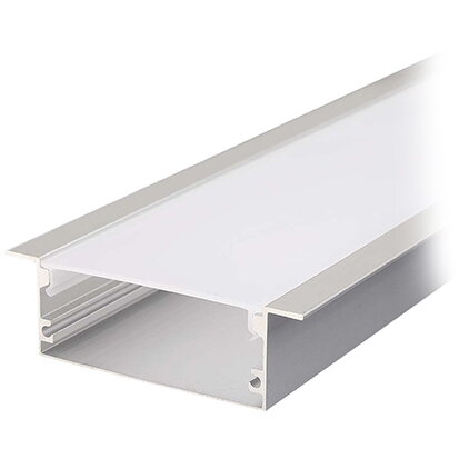 PROFIL ALUMINIU PENTRU BANDA LED 2M 50MM X 20MM