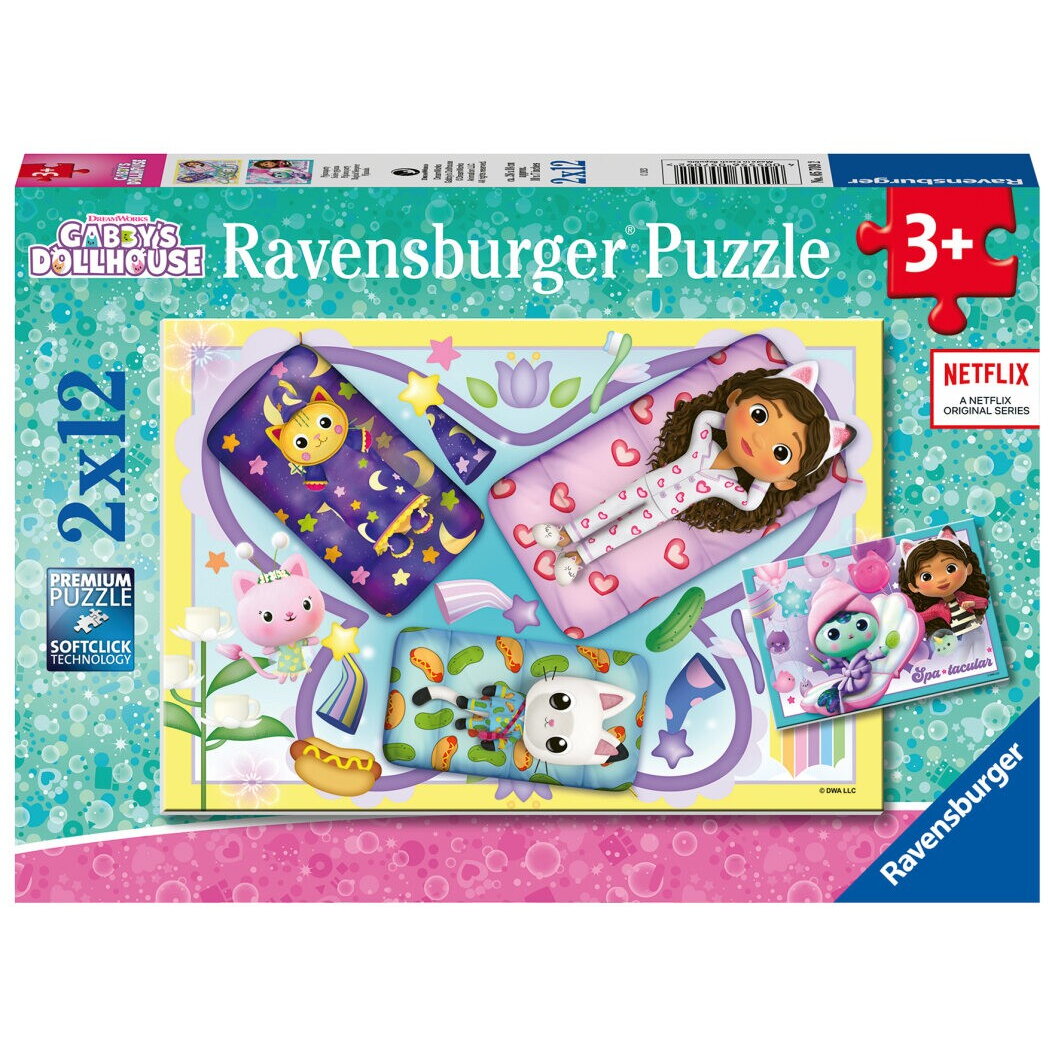 Puzzle 2x12 Piese Gabbys Dollhouse