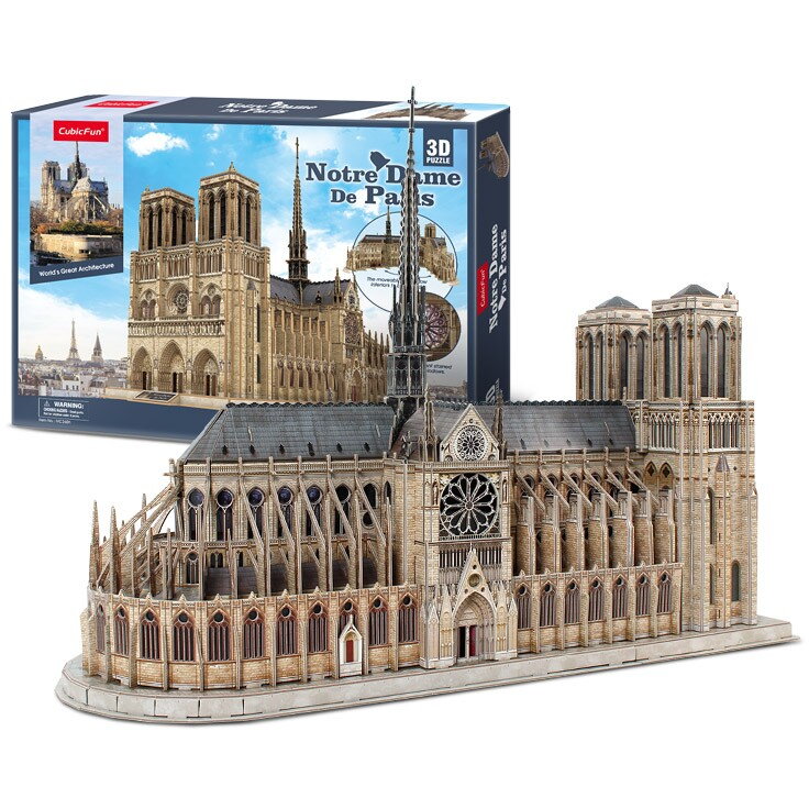 Puzzle 3D Notre Dame 293 piese