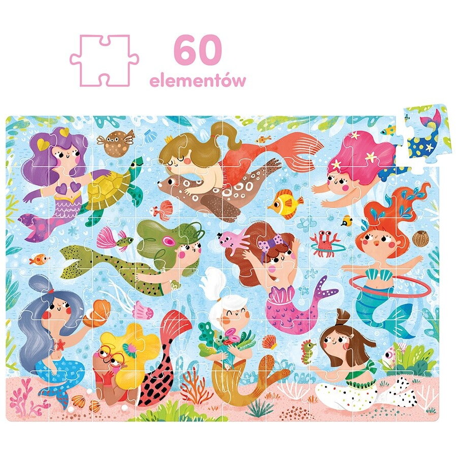 Puzzle 60 pieces Magic - Mermaids