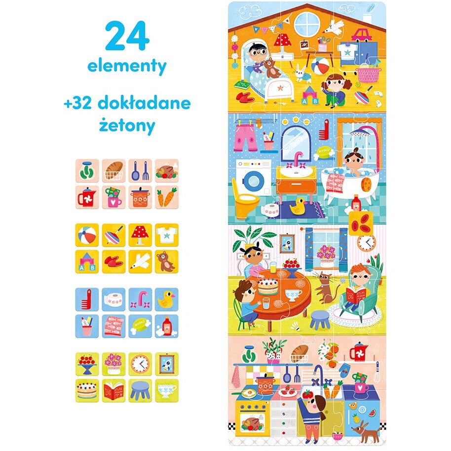Puzzle What we do at home 24 pcs