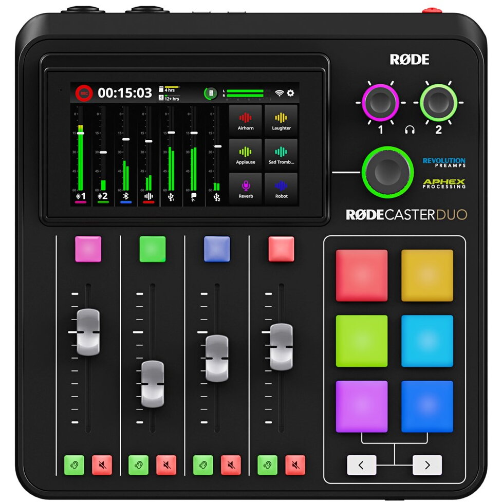 RØDECaster Pro Duo - Podcast production studio