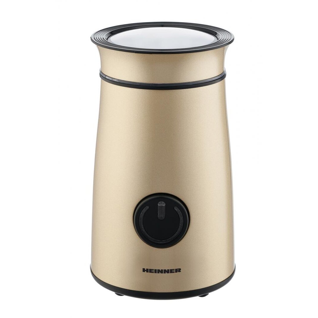 Rasnita cafea HCG-150IXGD LonGold 150W 50 grame Auriu