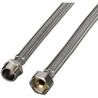 Reinforced Water Supply Hose Extension, 0,5 m, 1 piece/poly bag