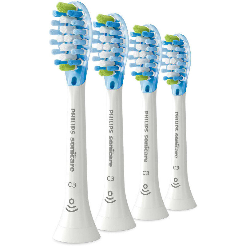 Rezerva periuta electrica HX9044/17 Sonicare C3 Premium Plaque Defense Standard 4 bucati Alb
