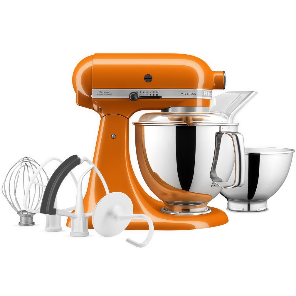 Robot de bucatarie KitchenAid Artisan 300 W 4,8 L Portocaliu