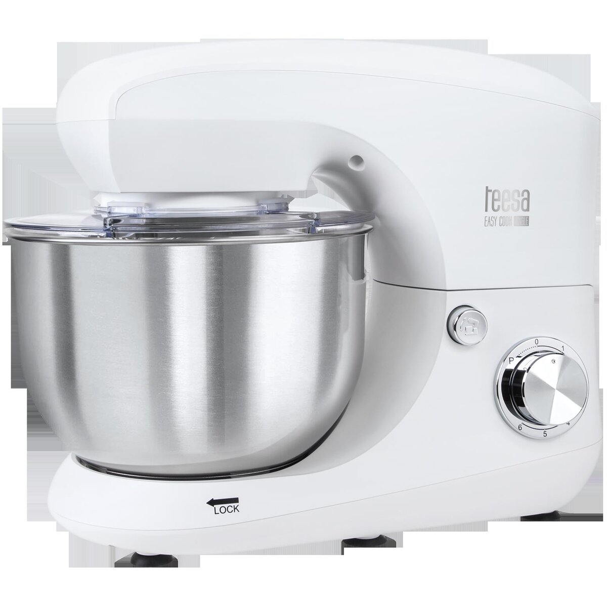 Mixer Cu Bol Robot Easy Cook 1400W 5.5l  6 Viteze Alb