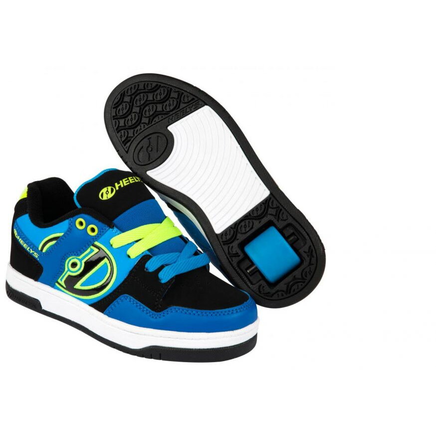 ROLE HEELYS FLOW 40.5 ALBASTR NEGRU LIME