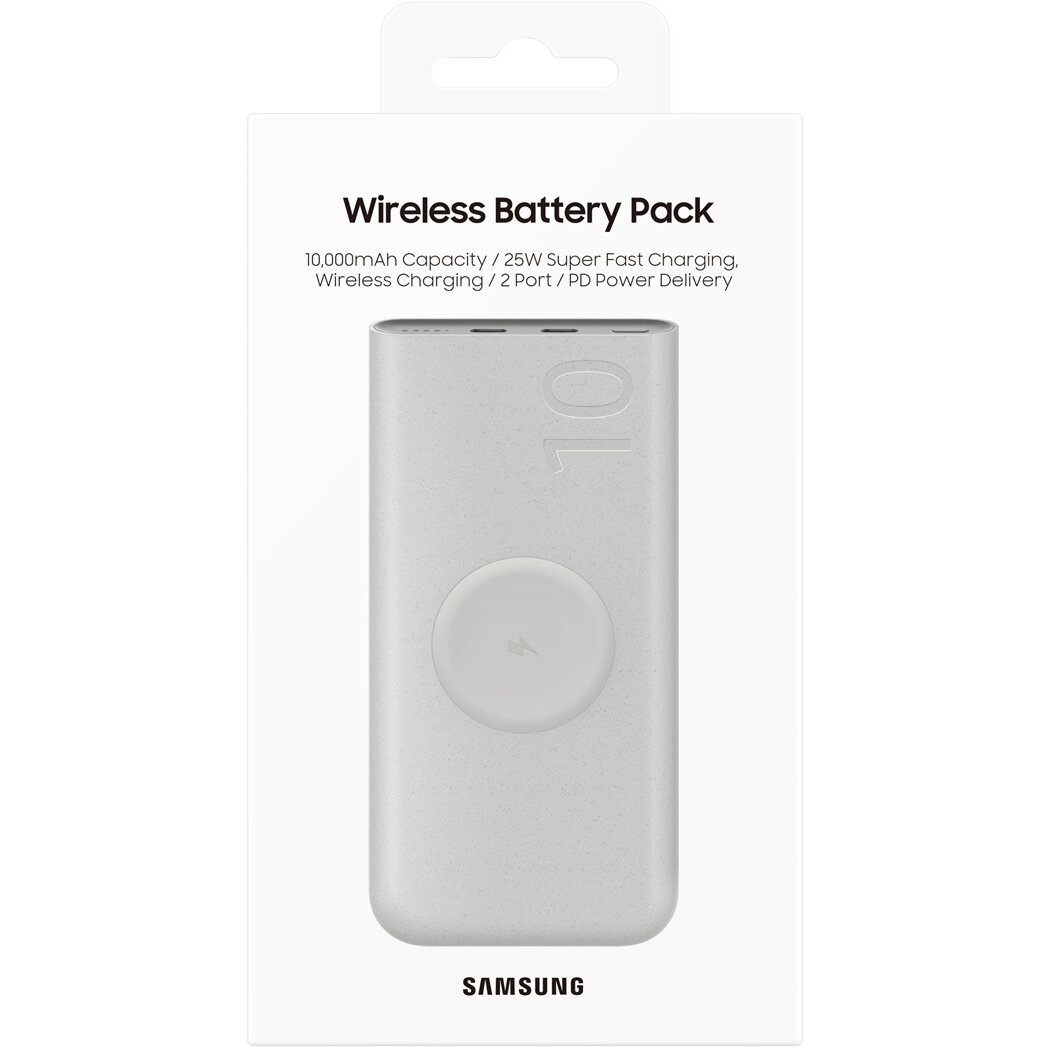 Samsung EB-U2510XUEGEU power bank 10000 mAh Wireless charging Beige