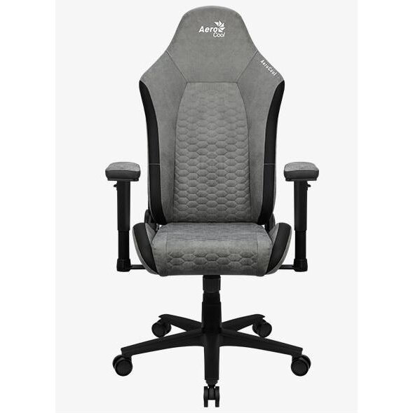 Scaun Gaming Crown AeroSuede Universal  Padded seat Stone Grey