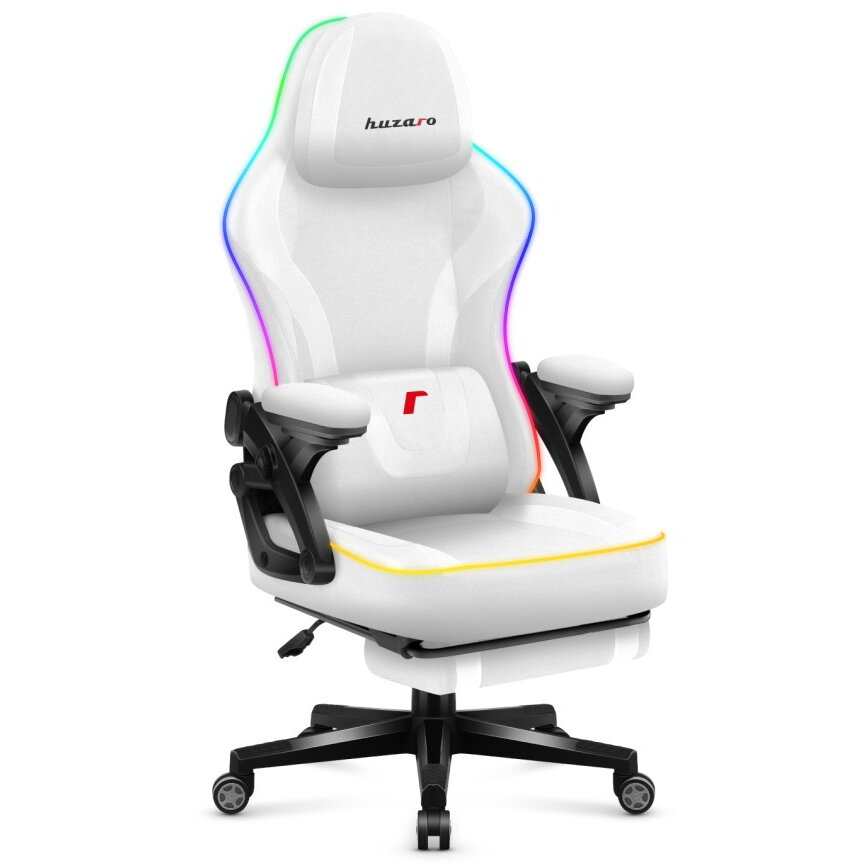 Scaun Gaming Fotel gamingowy Force 4.6 RGB White Mesh