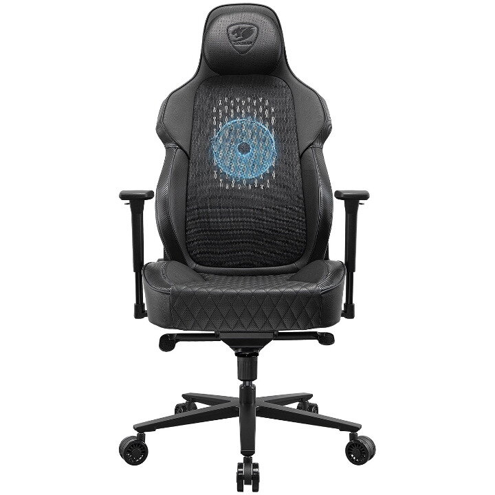Scaun Gaming NxSys Aero Black