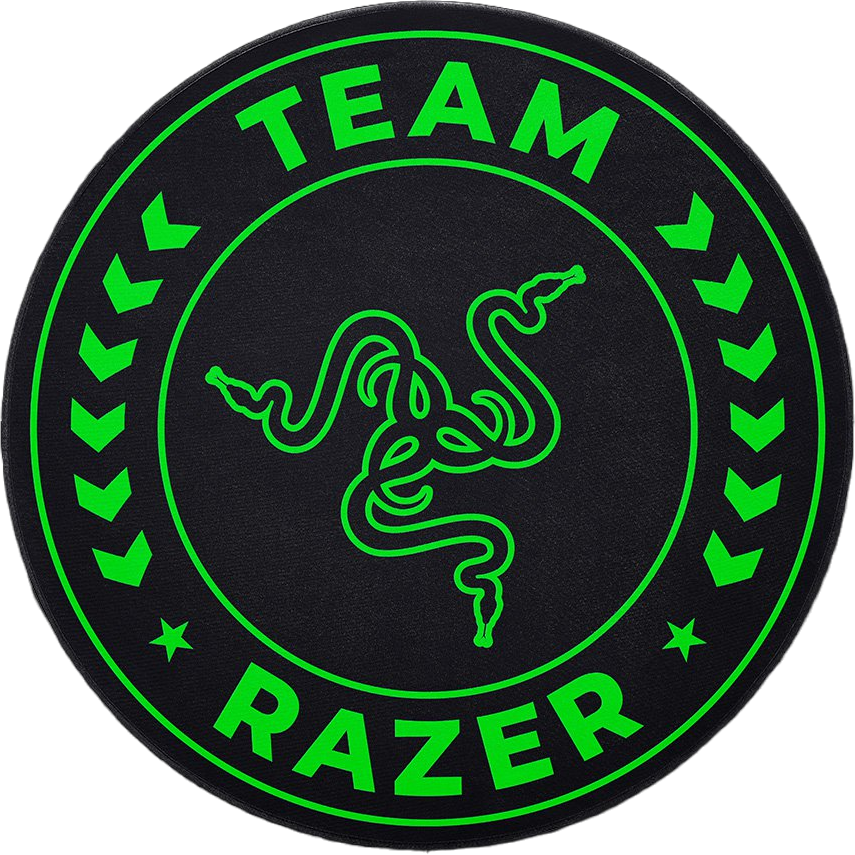 Scaun Gaming Razer Team Razer Floor Mat, Black/Green