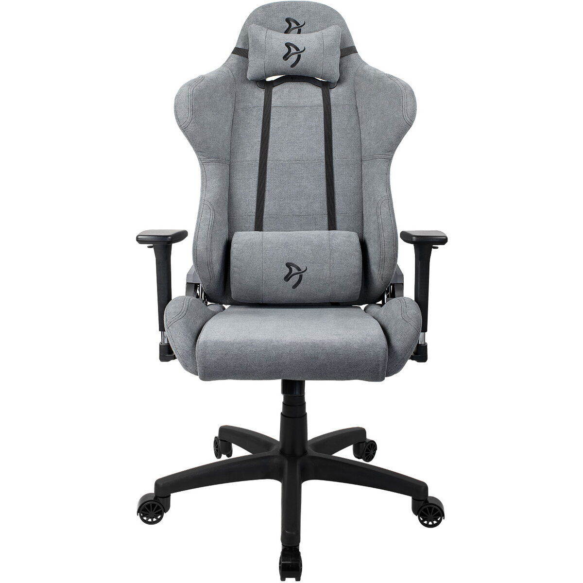 Scaun Gaming Torretta SoftFabric Gri Cenusiu