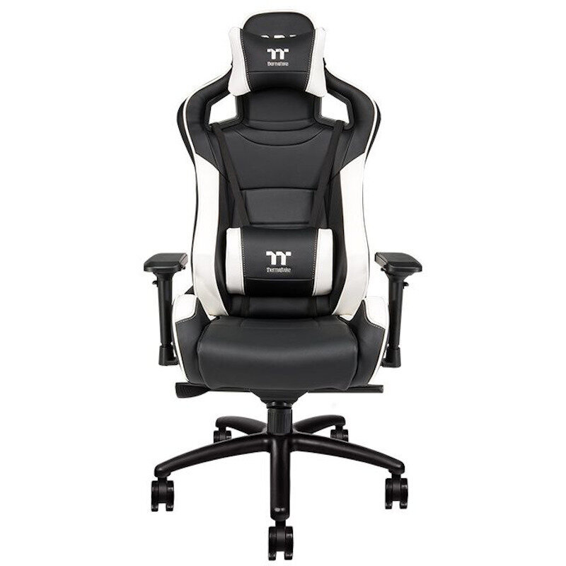 Scaun Gaming Tt eSPORTS   X Fit Black-White - Desigilat