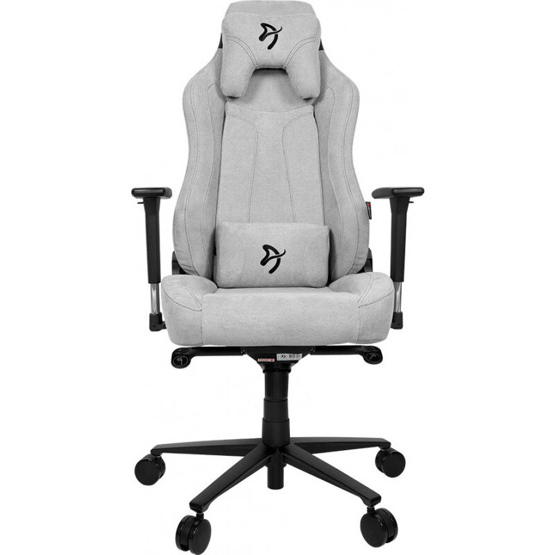 Scaun Gaming Vernazza Soft Fabric Light Grey