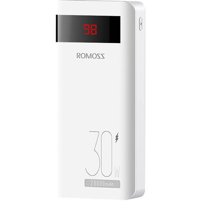 Sense6PS Pro 20000mAh, 30W Alb