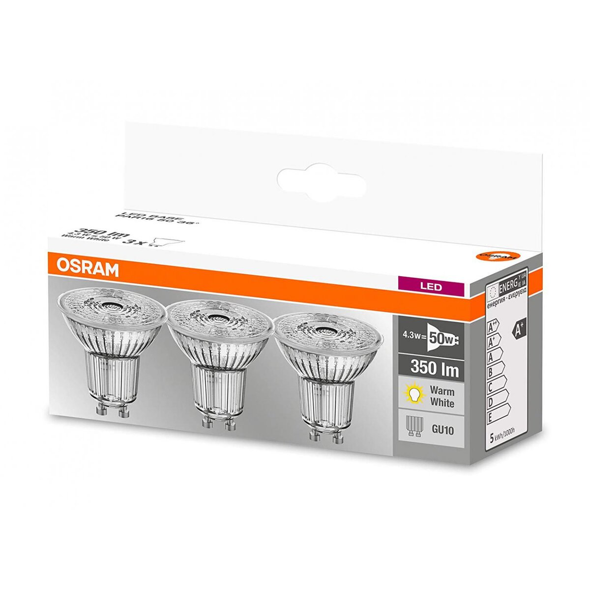 SET DE 3X SPOT LED OSRAM 4058075818392