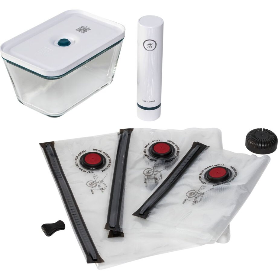 Set de început pentru vidat FRESH & SAVE, sticlă