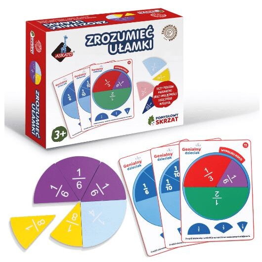 Set educațional Ingenious Gnome - Înțelegerea fracțiilor 