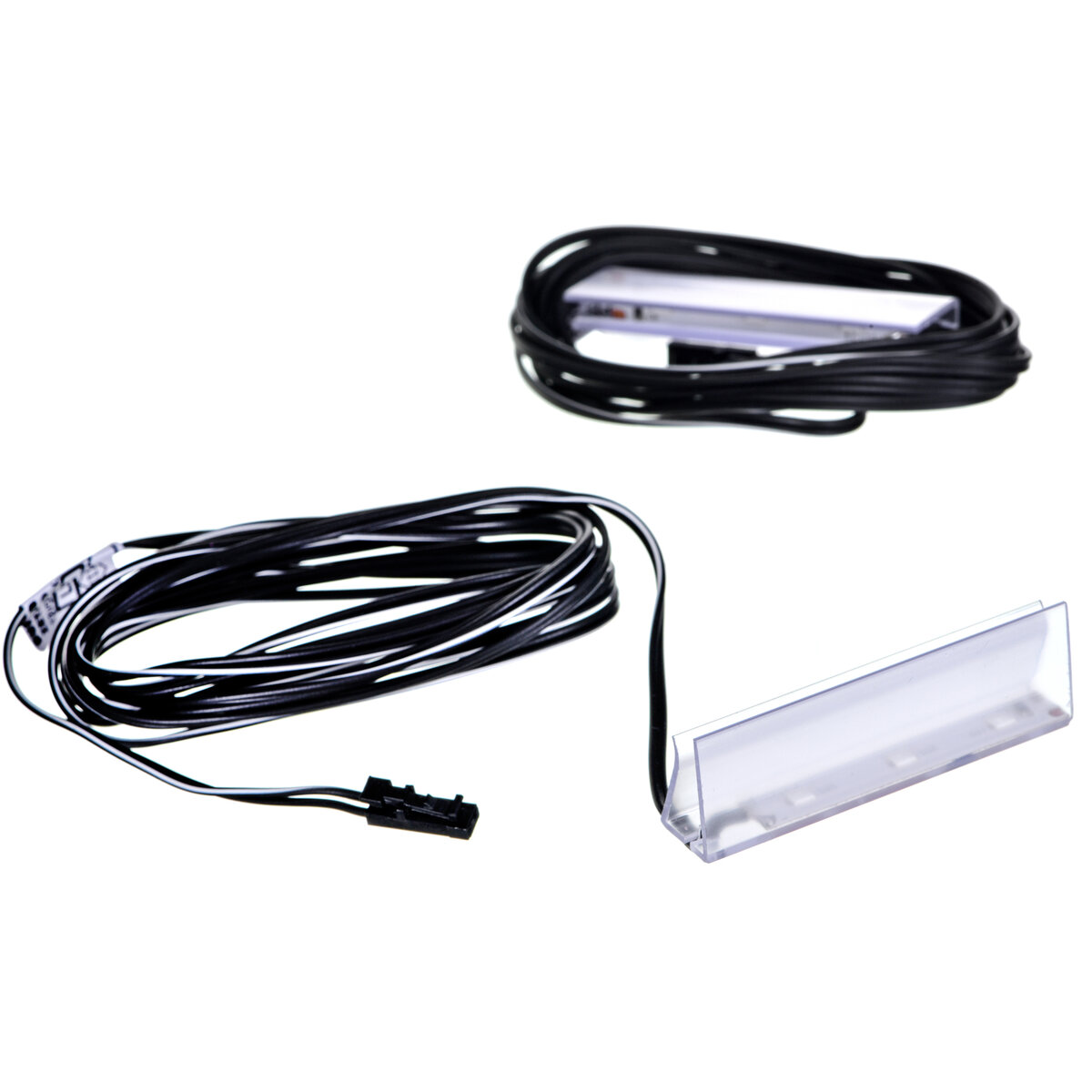 shelf-mounted blue 2LED light