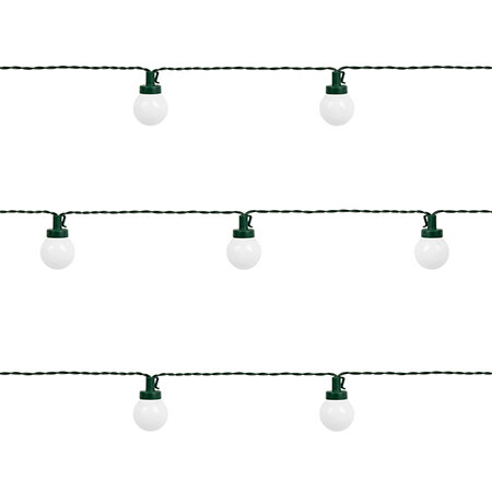 SIR LED ILUMINAT FESTIV ALB CALD 8.8M