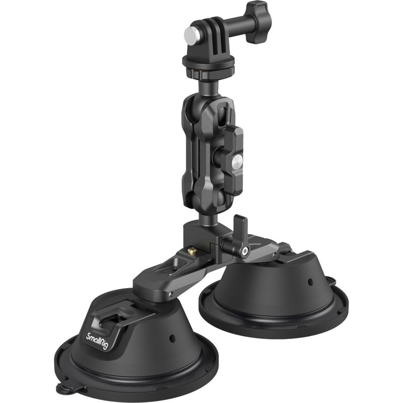 SmallRig 3566 Suction Cup Portable Dual with Camera Mount  SC-2K