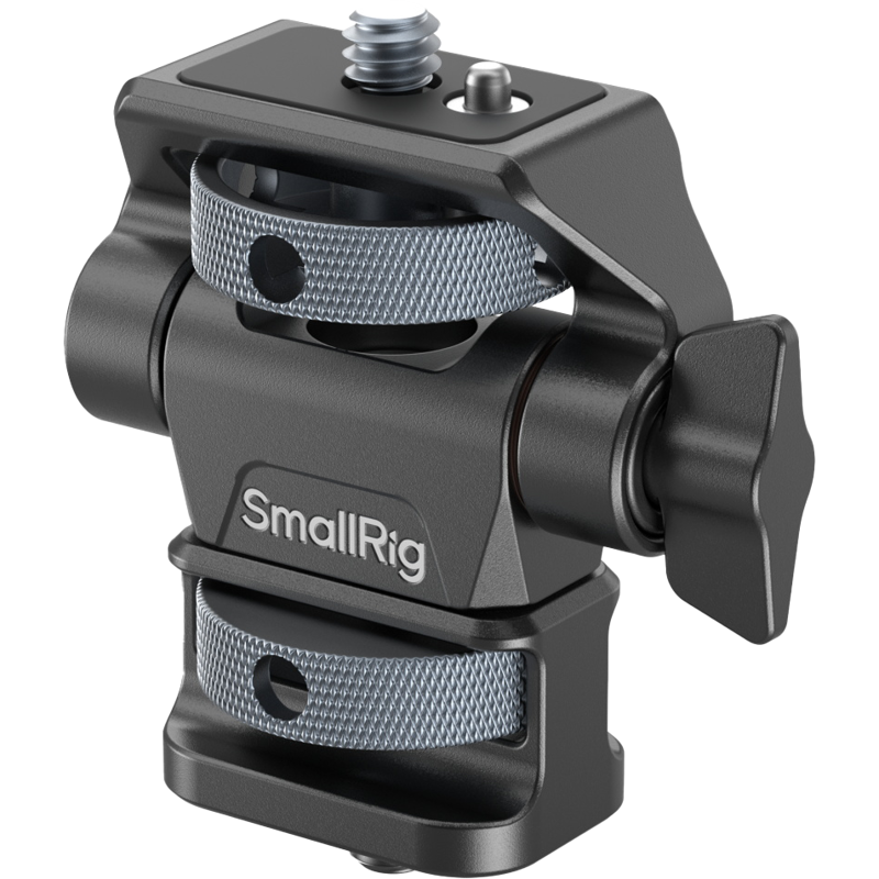 SmallRig 4886 Swivel and Tilt Adjustable Monitor Support with 1/4&quot;-20 Screws