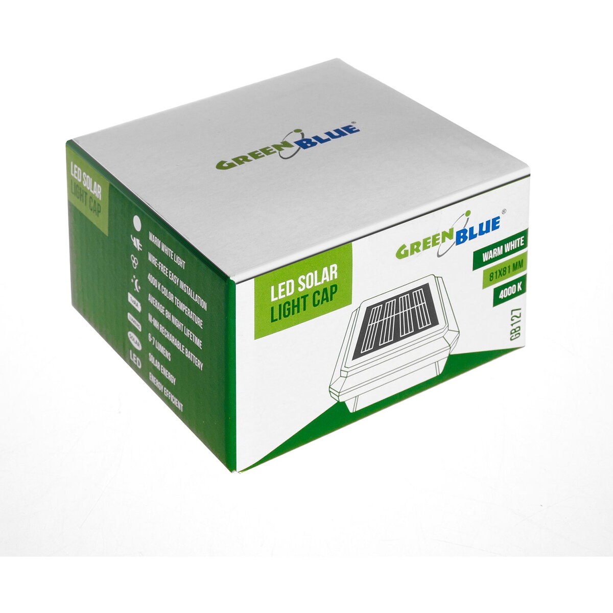 Solar fence lamp LED 8080 GB127