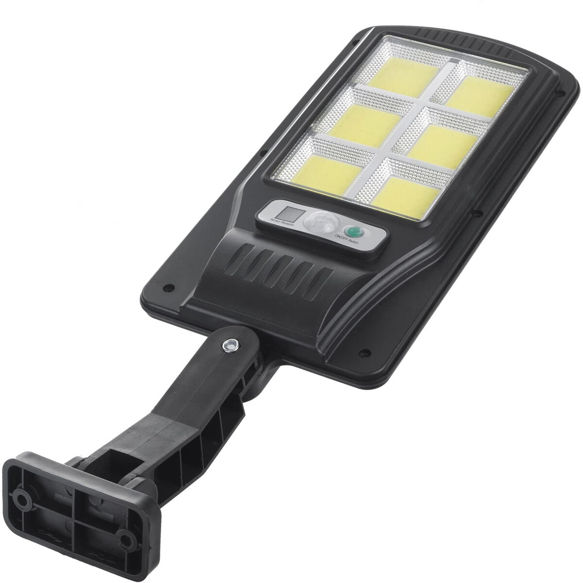 Solar LED street lamp with MCE446 sensor and remote control