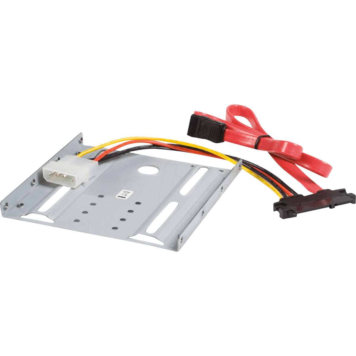 SSD Mounting Bracket - Solid Metal - 2.5in to 3.5 Hard Drive Adapter - SSD Bracket - SSD Upgrade Kit (BRACKET25SAT) - storage bay adapter