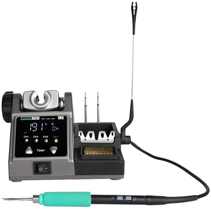 Stație de lipit T21 + vârfuri de lipit C210 / C245