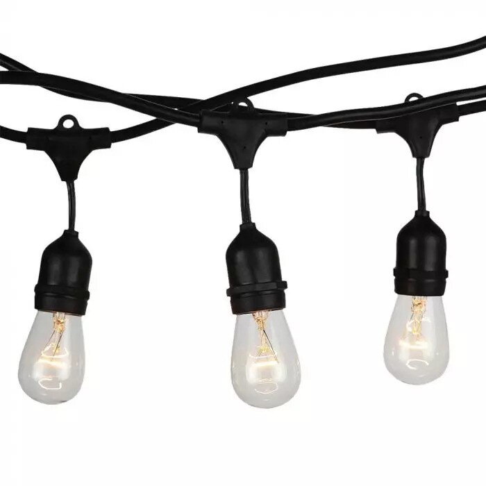 String Light with EU Plug 10 E27 IP54