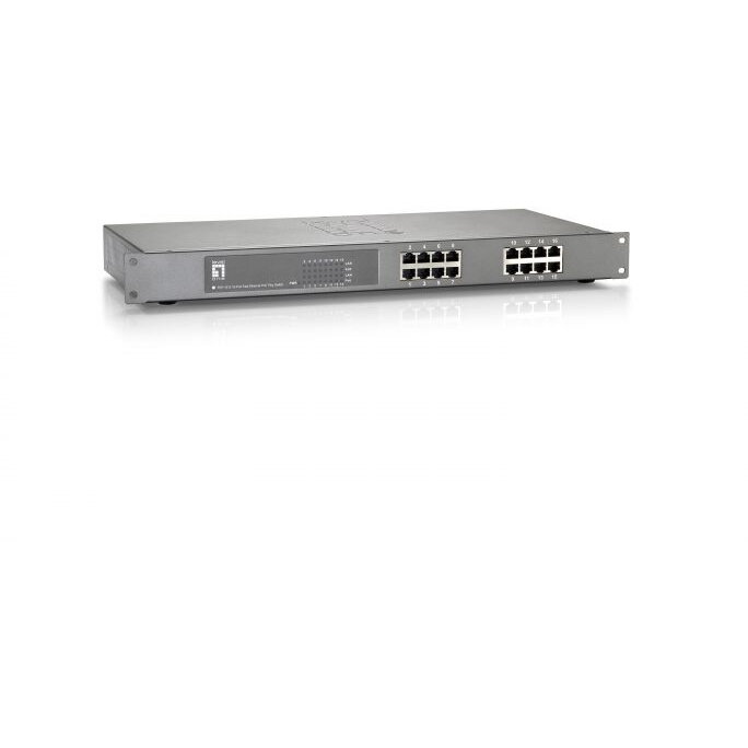 Switch 16x FE FEP-1612W120 19 120W 16xPoE+