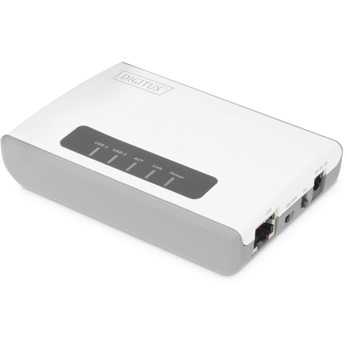 Switch 2-Port USB2.0 Wireless Multif. Netw.Server,300Mbps