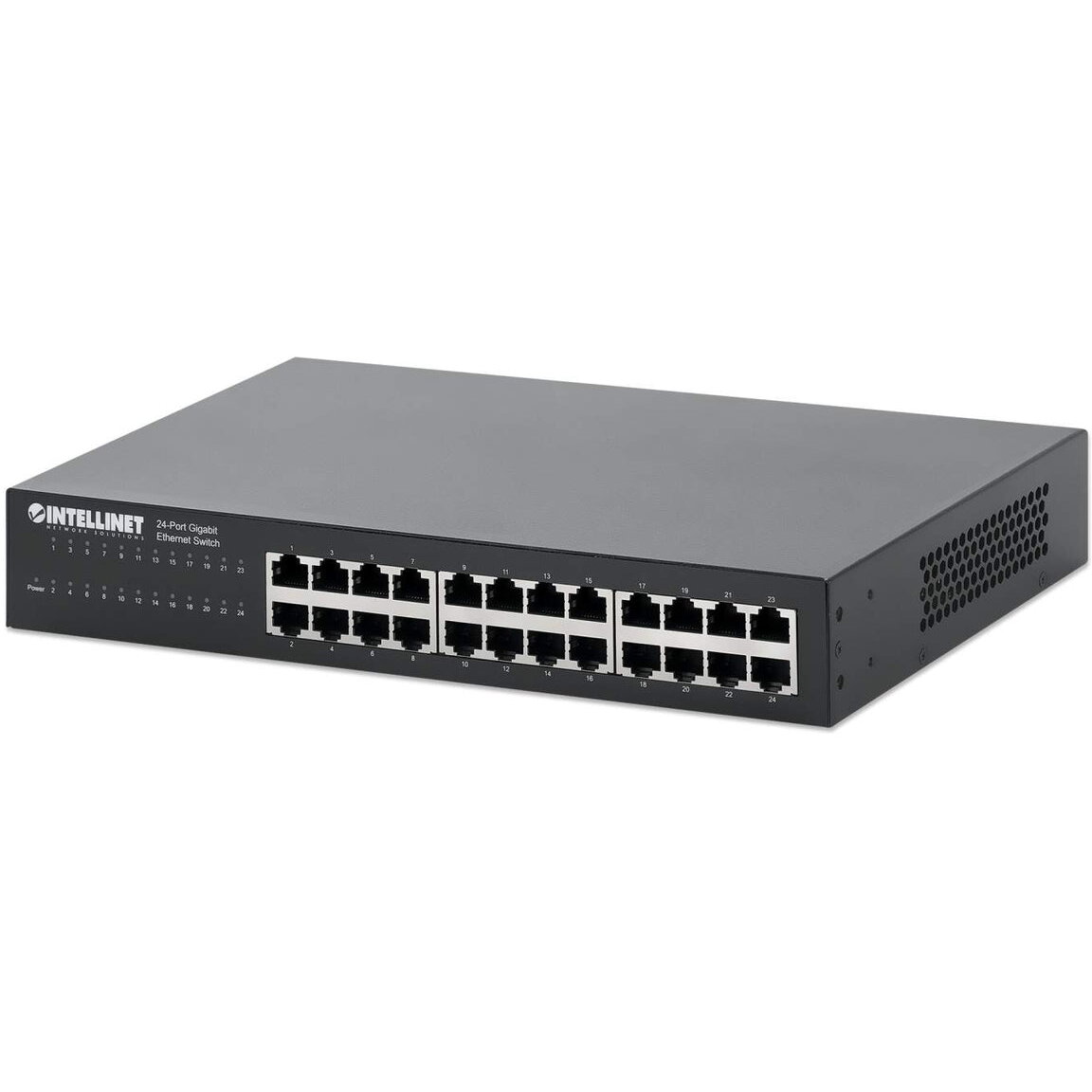 Switch 24-Port Gigabit Desktop & 19Rackmount Met