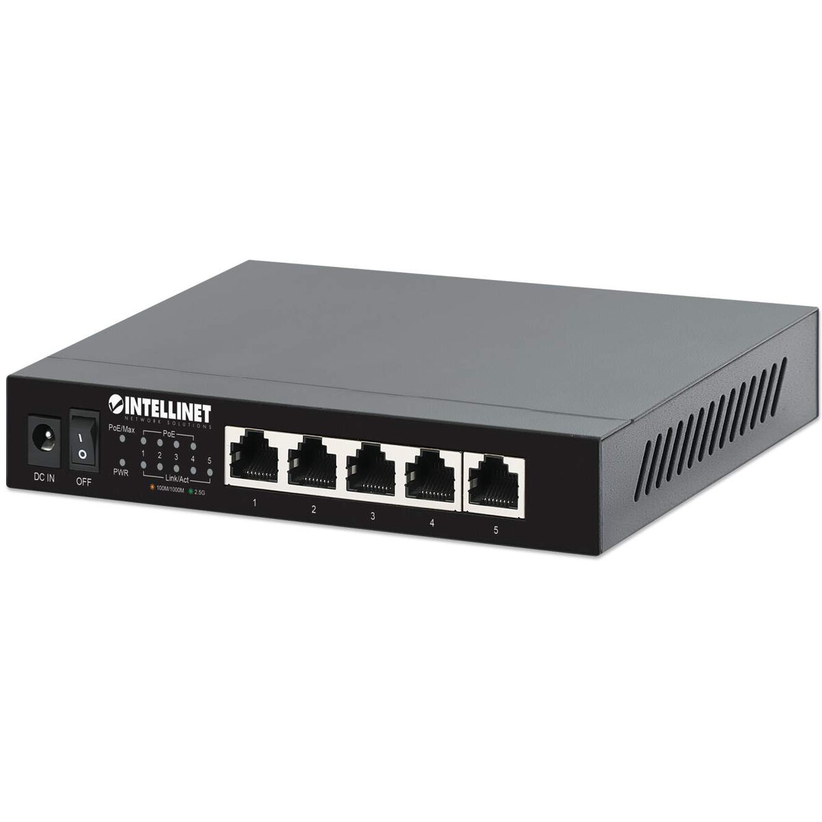 Switch 5-Port 2,5G Ethernet PoE+ 55 W 4xPSE Ports