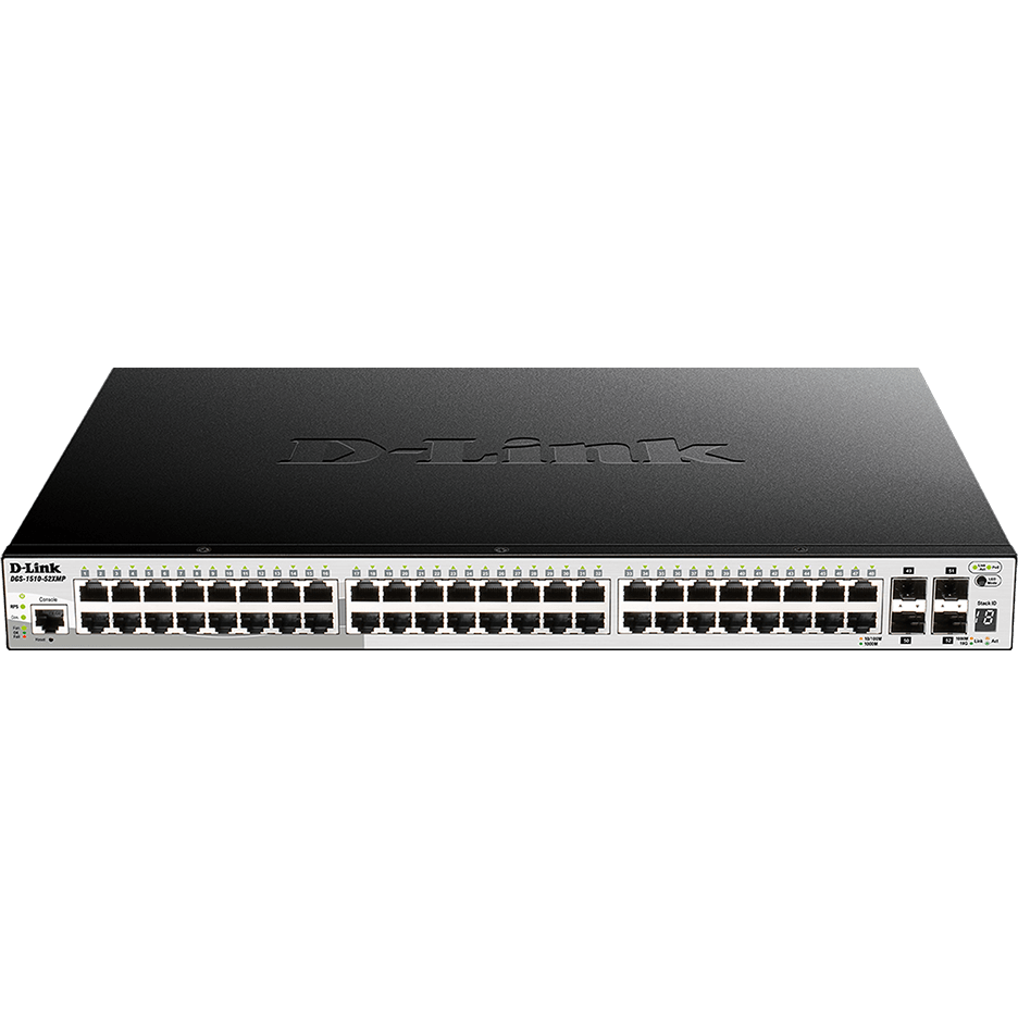Accesoriu server DGS-1510-52XMP/E, Switch (48 x RJ-45 Gbit/s, 4 x SFP+)